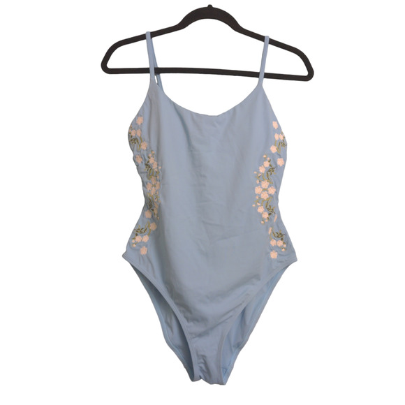 Andie Other - Fanm Mon X Andie Amalfi One Piece Hydrangea Scoop Neck Adjustable Straps M New